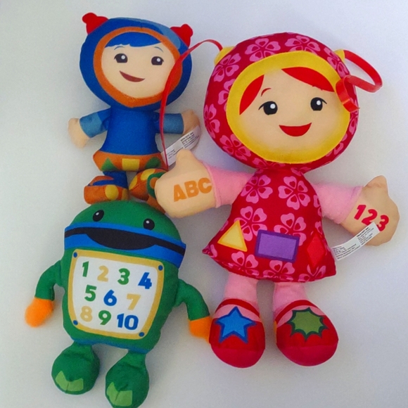 Mattel Toys 21 Team Umizoomi Plush Soft Doll Lot Poshmark